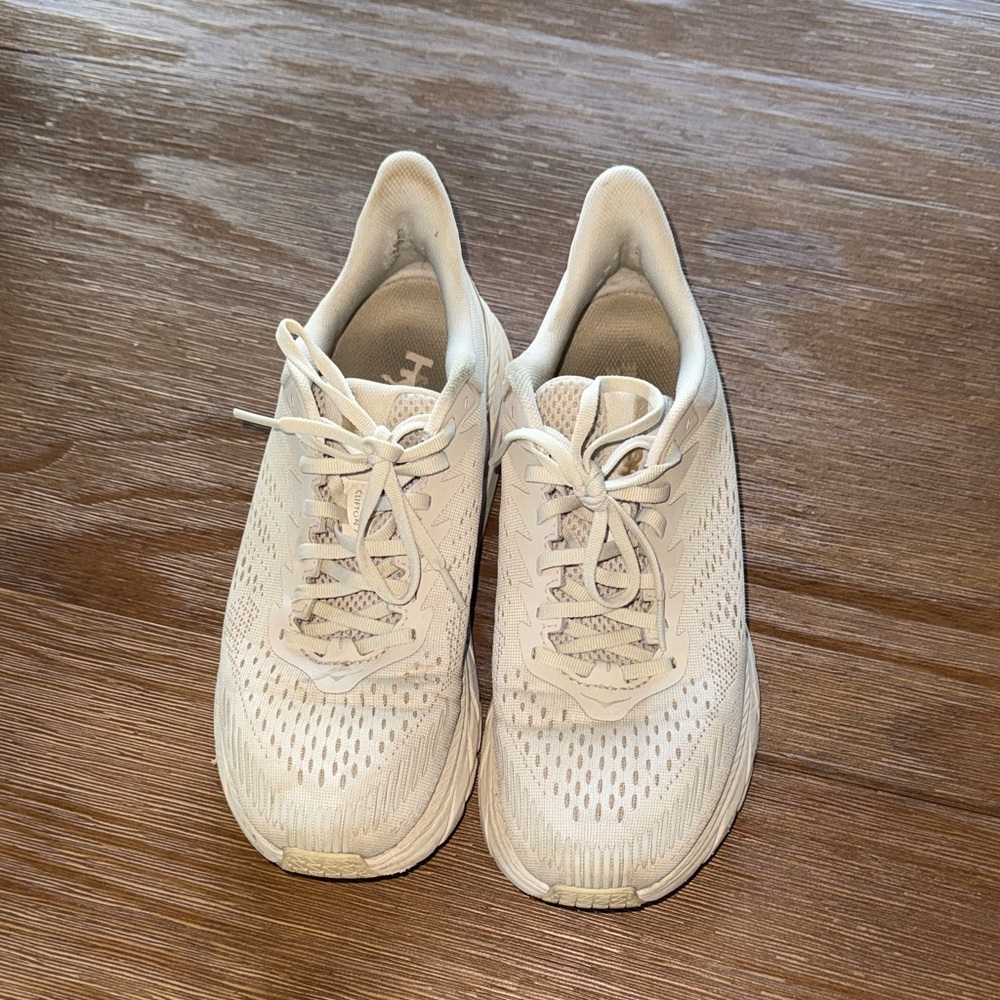 Hoka Women's Beige Sneakers
